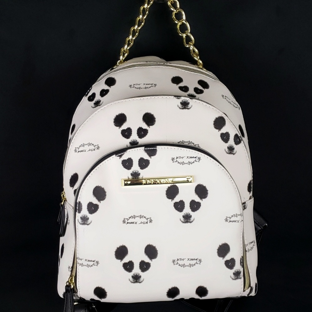 UNIQUE 🐼NWT Betsey Johnson Panda Bear Backpack 🐼